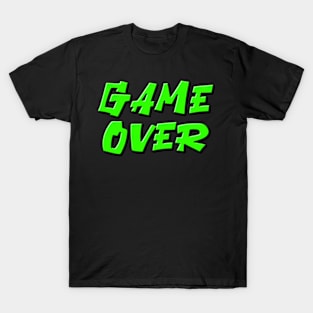 Classic Video Games Game Over T-Shirt